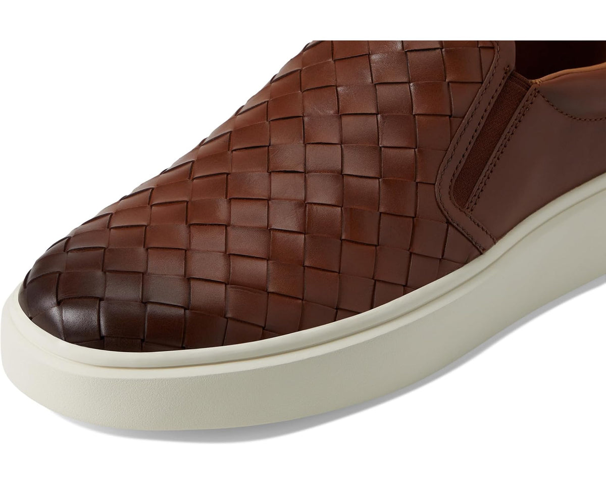 Men's Allen Edmonds Oliverwslip Slip-on Shoes Chili Leather - Eurostride