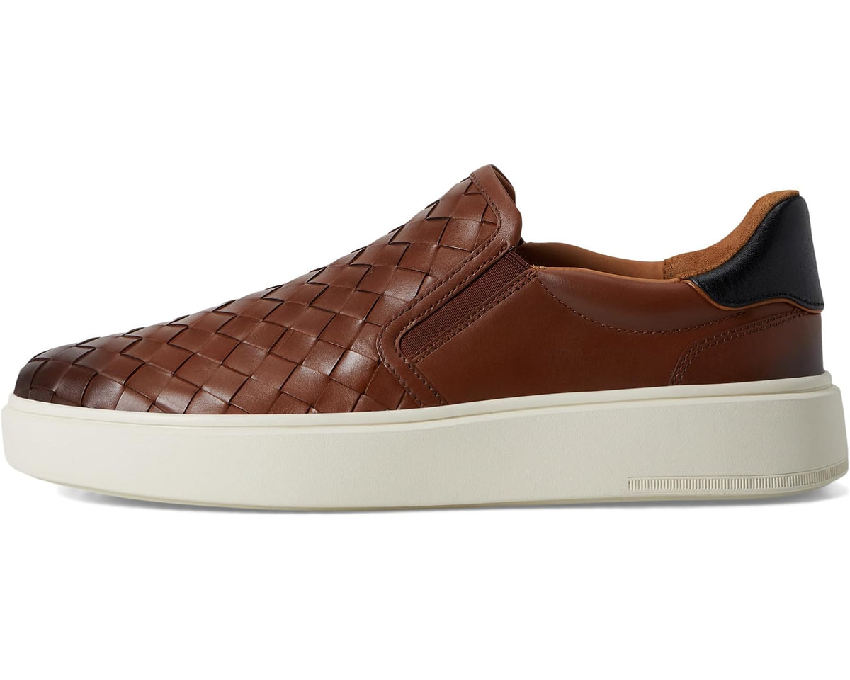 Men's Allen Edmonds Oliverwslip Slip-on Shoes Chili Leather - Eurostride