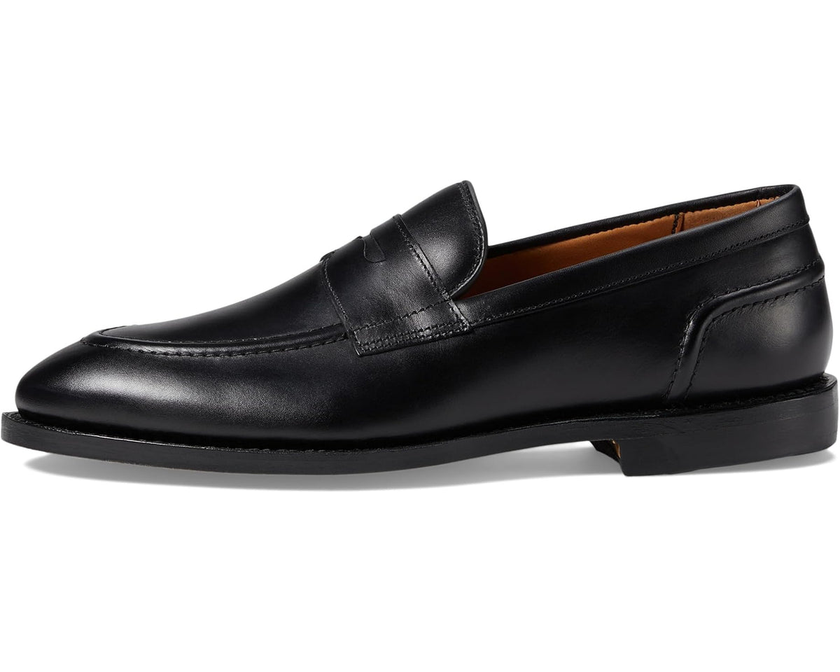 Men's Allen Edmonds Randolph2.0 Penny Loafers Black Leather - Eurostride