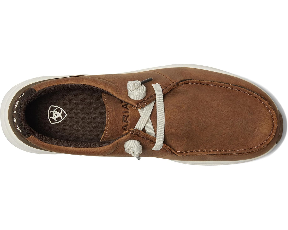 Men's Ariat Buckeye Waterproof Shoes Sunset Wheat/Dark Coffee - Eurostride