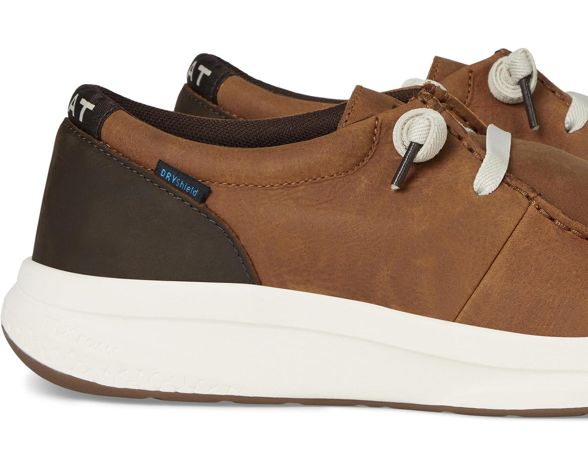Men's Ariat Buckeye Waterproof Shoes Sunset Wheat/Dark Coffee - Eurostride
