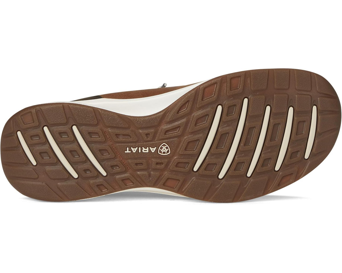 Men's Ariat Buckeye Waterproof Shoes Sunset Wheat/Dark Coffee - Eurostride
