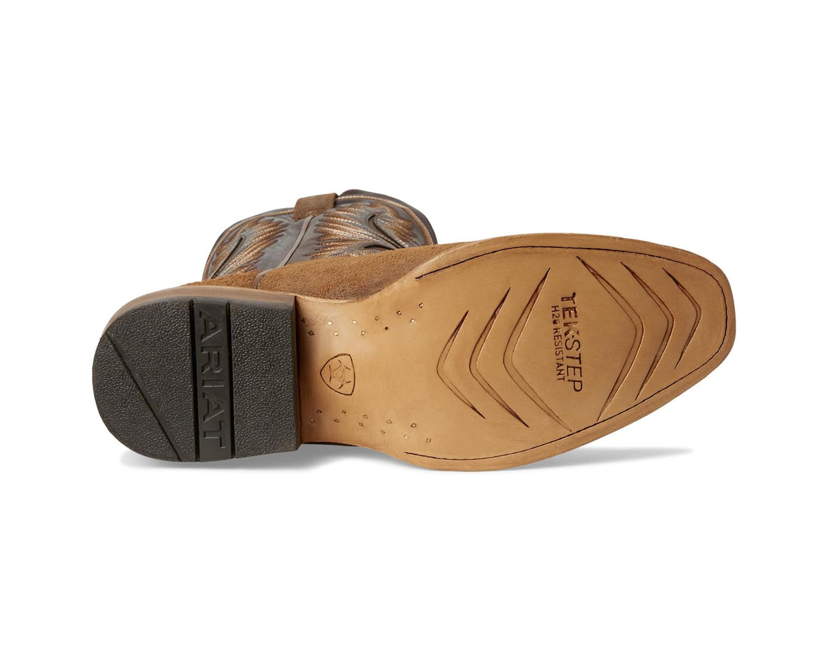 Men's Ariat Futurity Royal Cowboy Boots Tumblin Tan - Eurostride