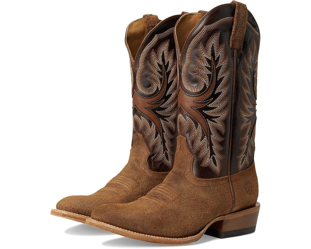 Men's Ariat Futurity Royal Cowboy Boots Tumblin Tan - Eurostride