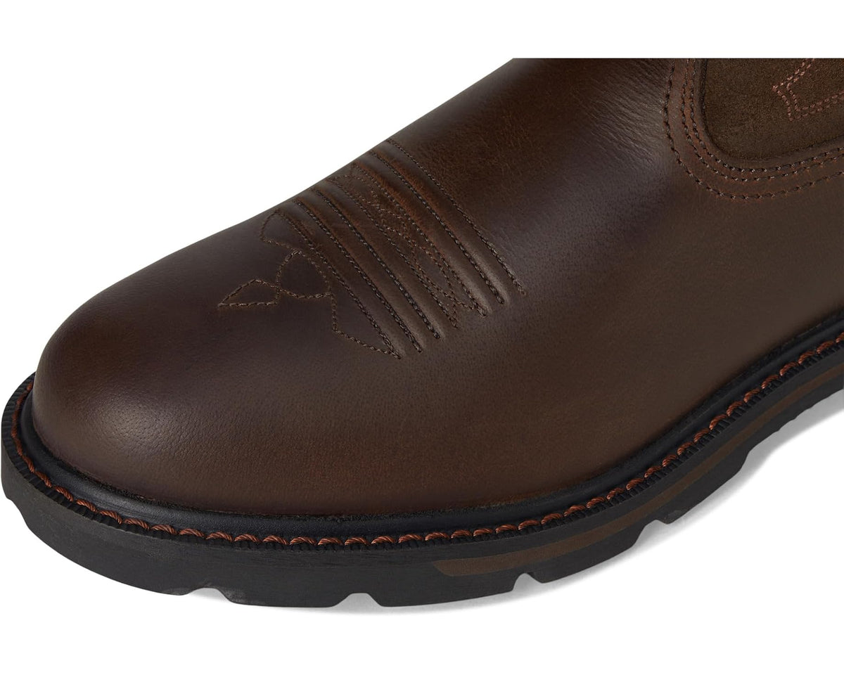 Men's Ariat Groundbreaker Pull-On Brown - Eurostride