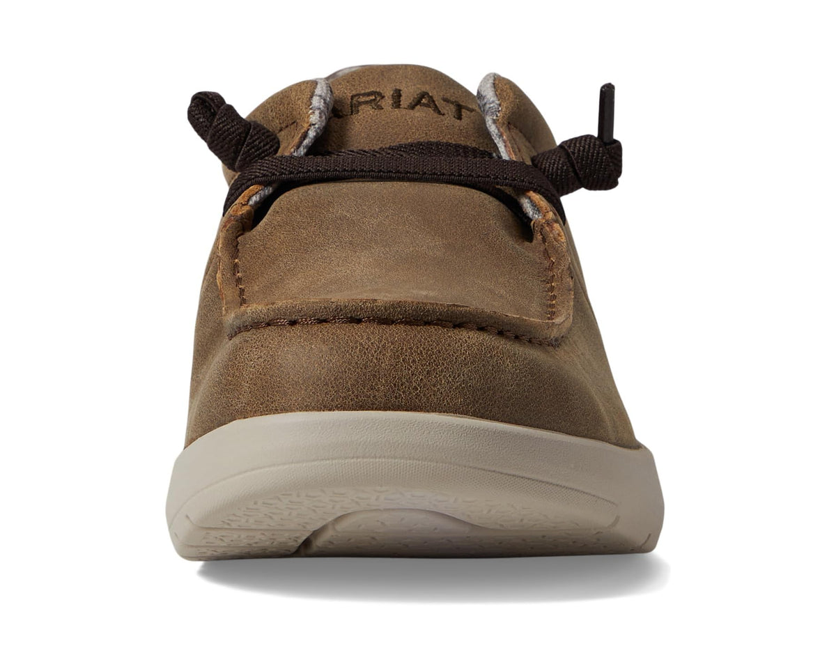 Men's Ariat Hilo Stretch Lace Brown Bomber - Eurostride