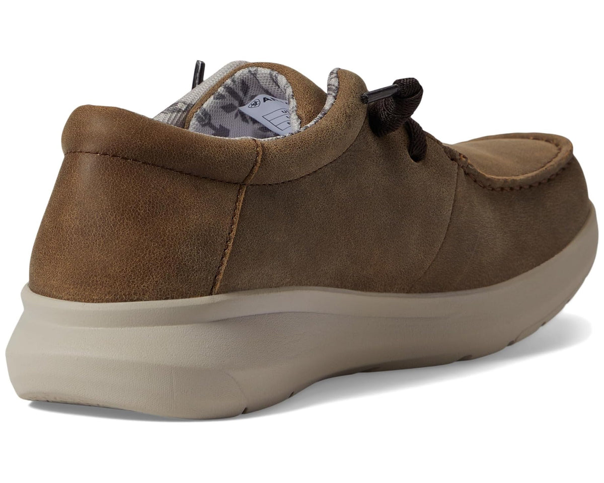 Men's Ariat Hilo Stretch Lace Brown Bomber - Eurostride