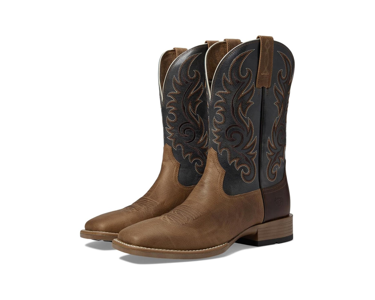 Men's Ariat Lasco Ultra Western Boot Light Tan - Eurostride