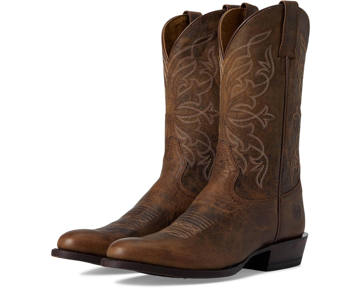 Men's Ariat Maverick Western Boots Loco Brown - Eurostride