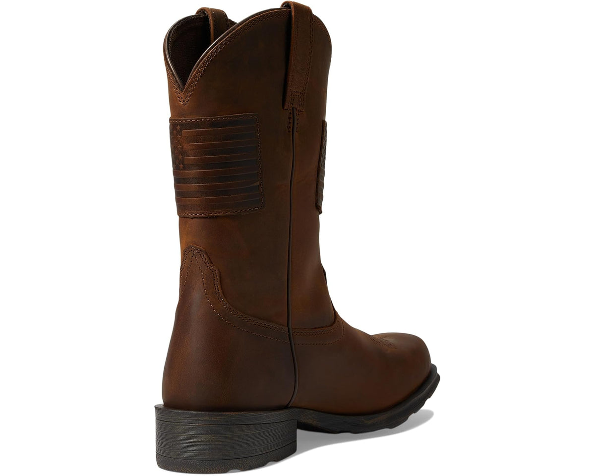 Men's Ariat Rambler® Patriot Distressed Brown - Eurostride