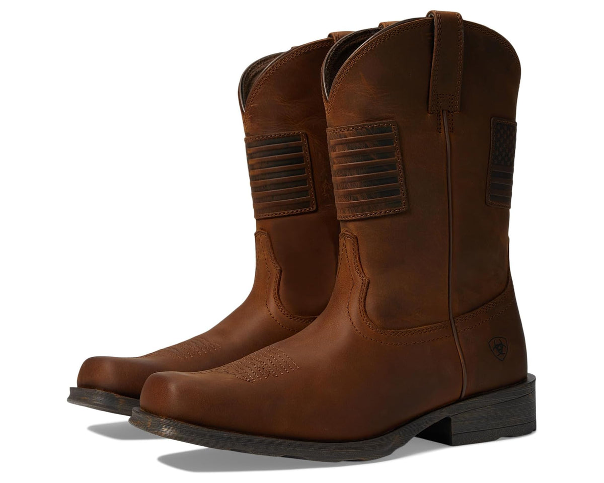 Men's Ariat Rambler® Patriot Distressed Brown - Eurostride