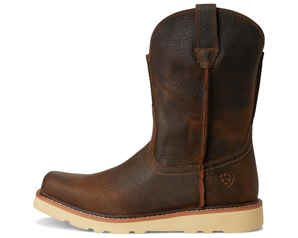 Men's Ariat Rambler Recon Western Boots Dark Brown - Eurostride