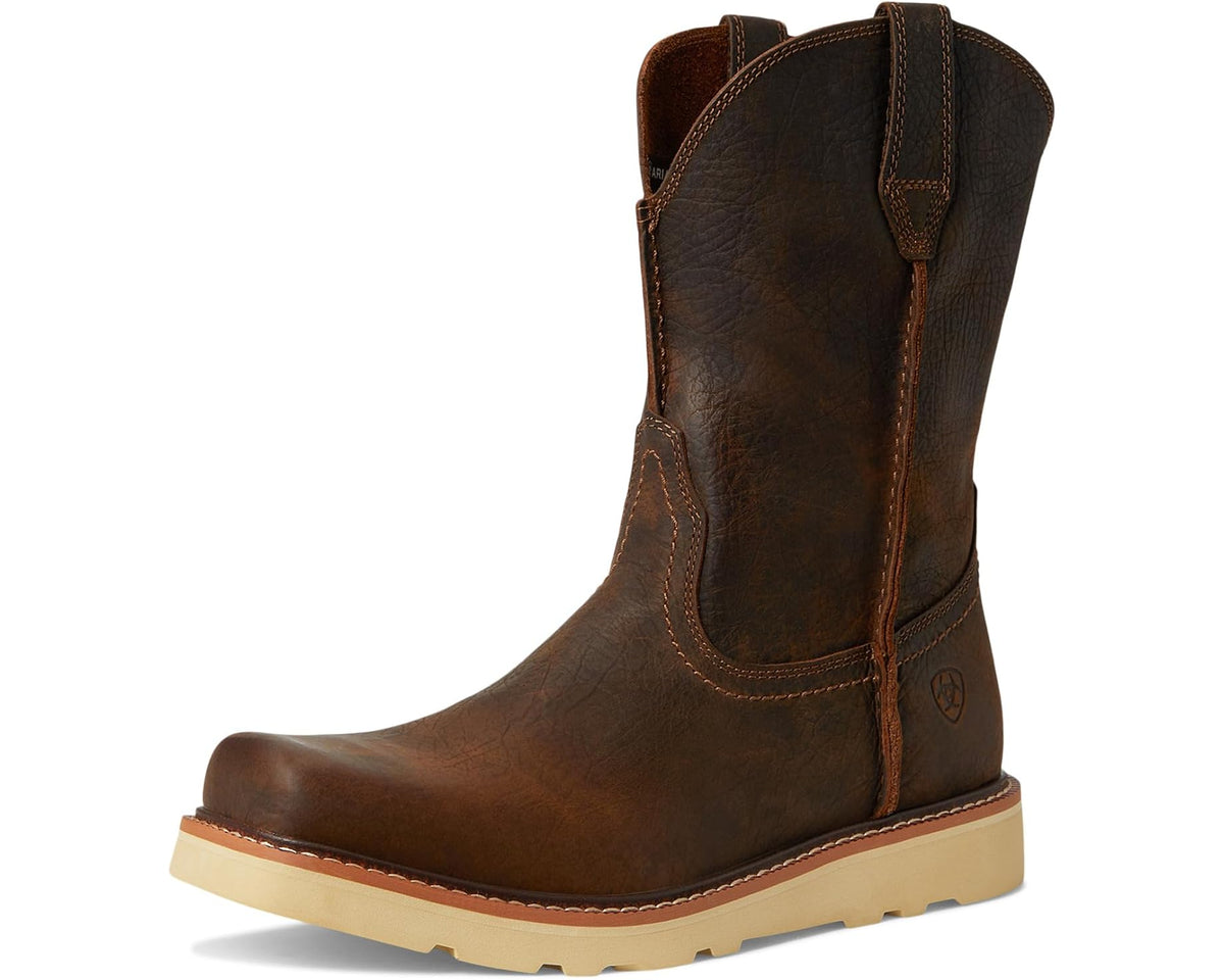 Men's Ariat Rambler Recon Western Boots Dark Brown - Eurostride
