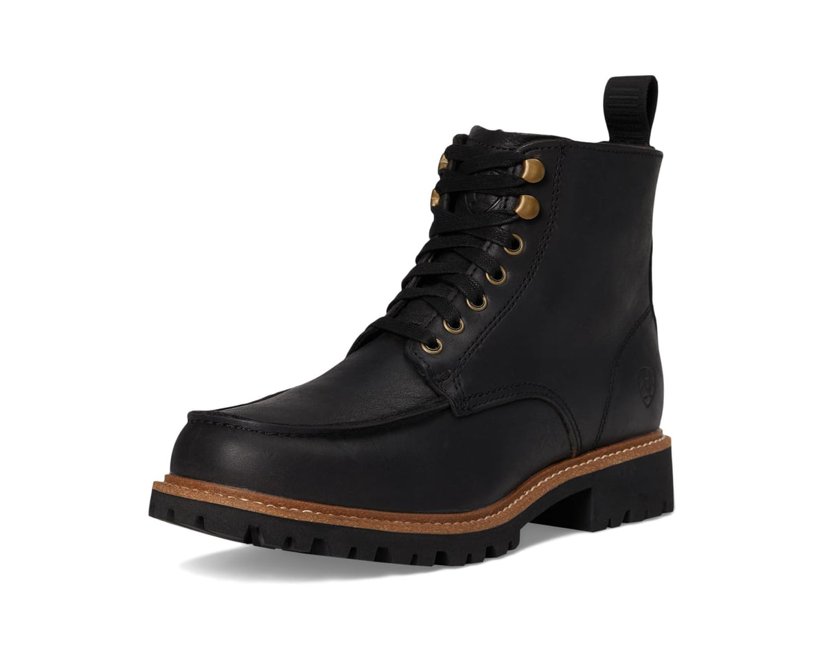 Men's Ariat Split Rock Western Boots Black Mocha - Eurostride