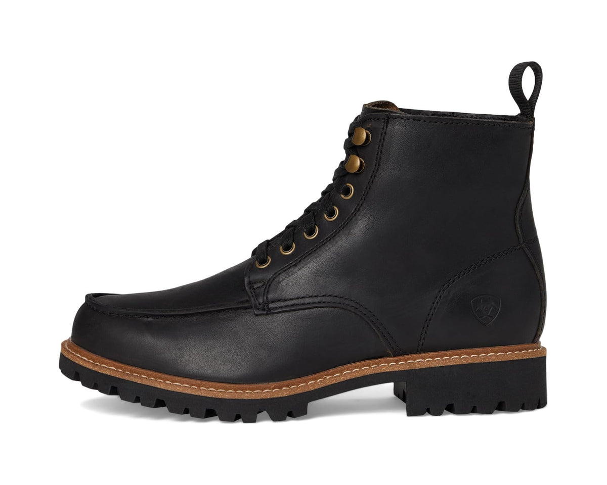 Men's Ariat Split Rock Western Boots Black Mocha - Eurostride