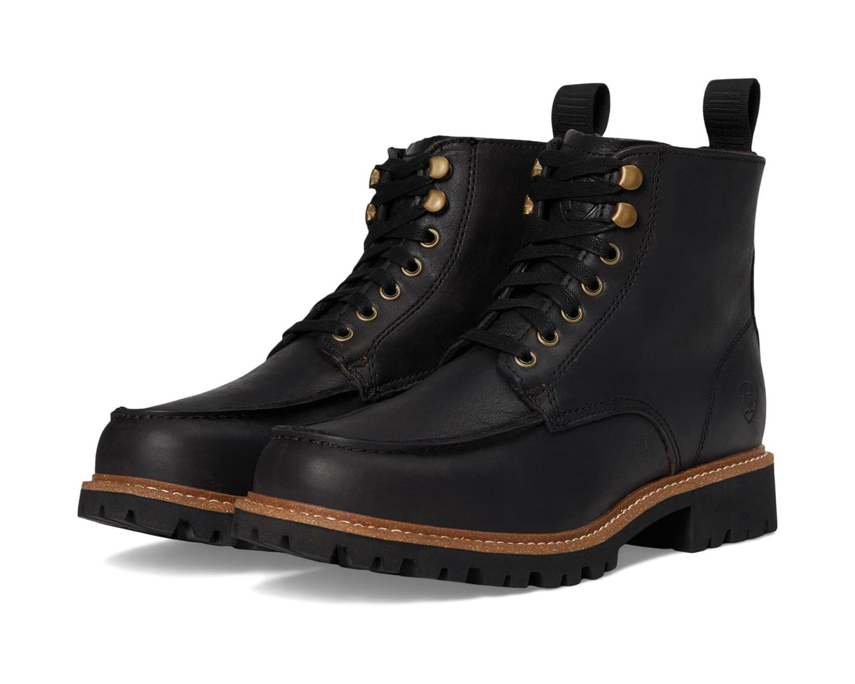Men's Ariat Split Rock Western Boots Black Mocha - Eurostride
