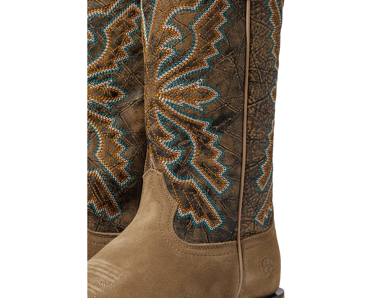 Men's Ariat Sting Western Boots Earth/Alamo Cafe - Eurostride