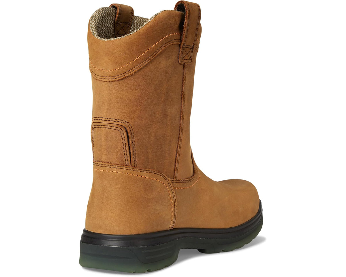 Men's Ariat Turbo Pull-On Carbon Toe Waterproof Aged Bark - Eurostride