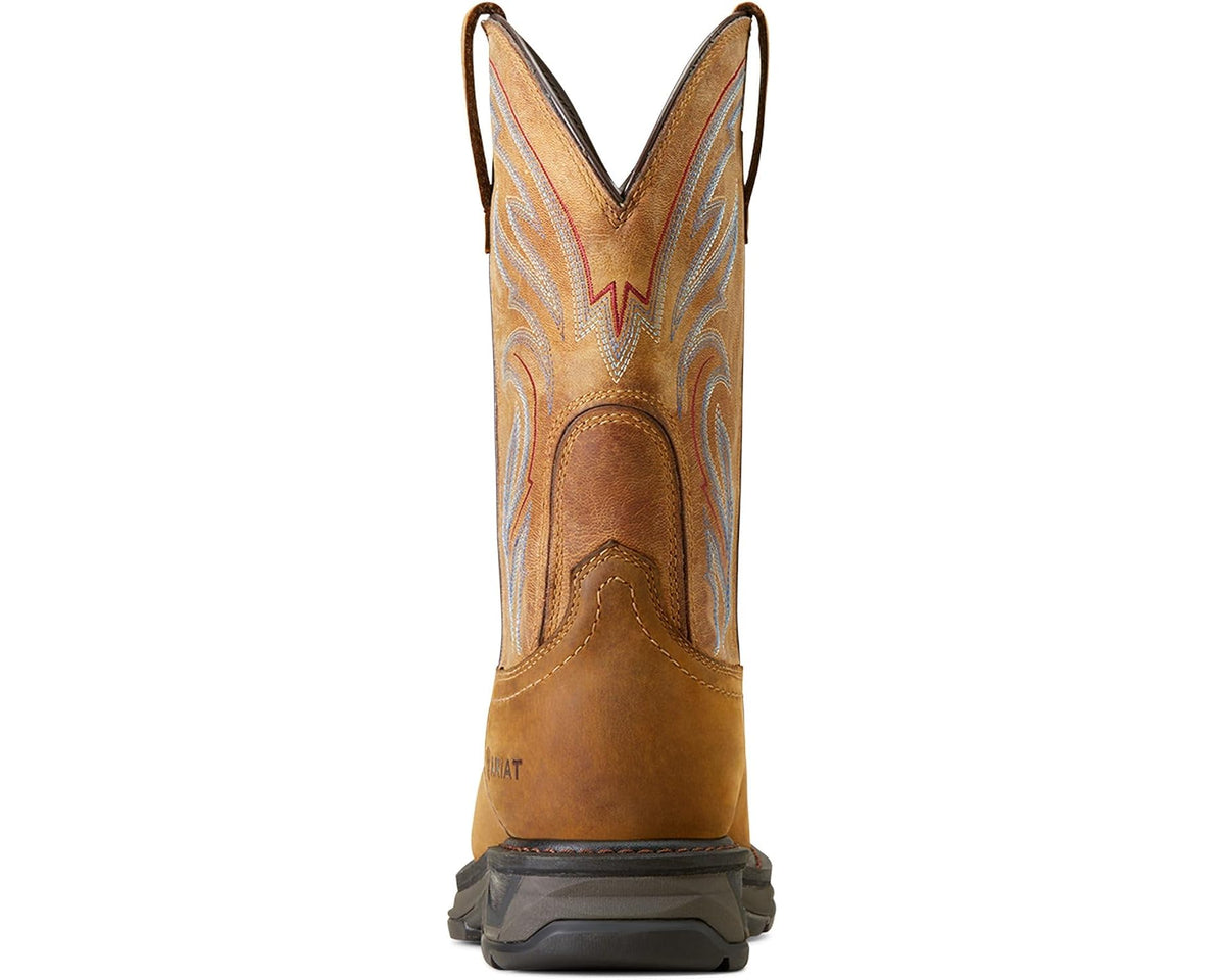 Men's Ariat WorkHog XT Waterproof Work Boots Distressed Brown - Eurostride