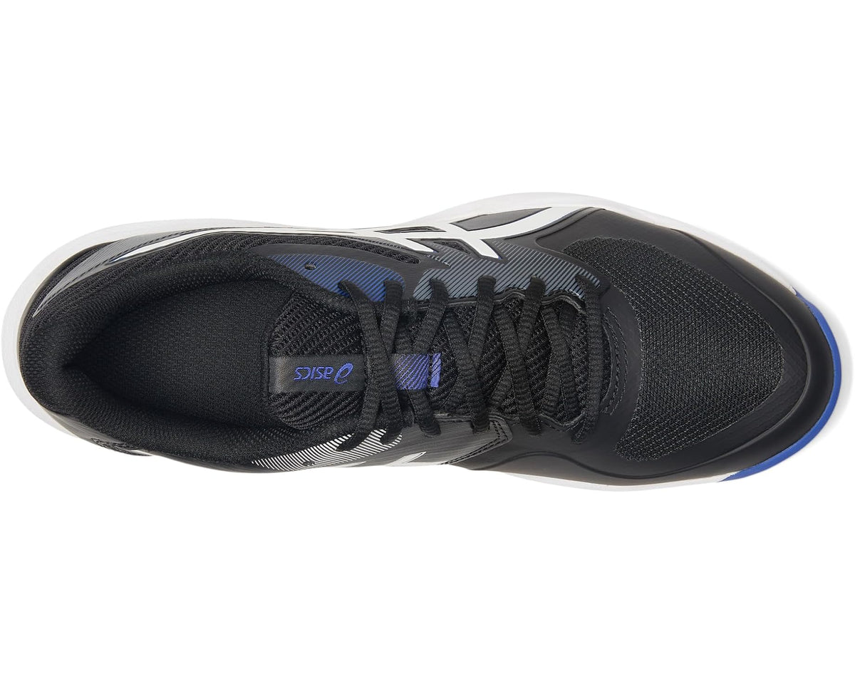 Men's ASICS Game FF Tennis Shoes Black/White - Eurostride