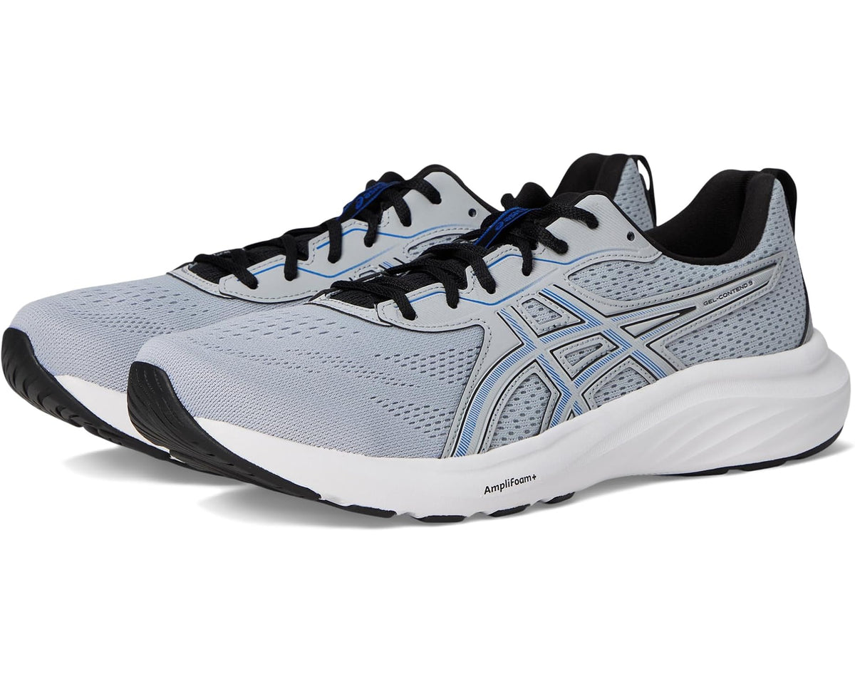 Men's ASICS GEL-Contend 9 Piedmont Grey/Black - Eurostride