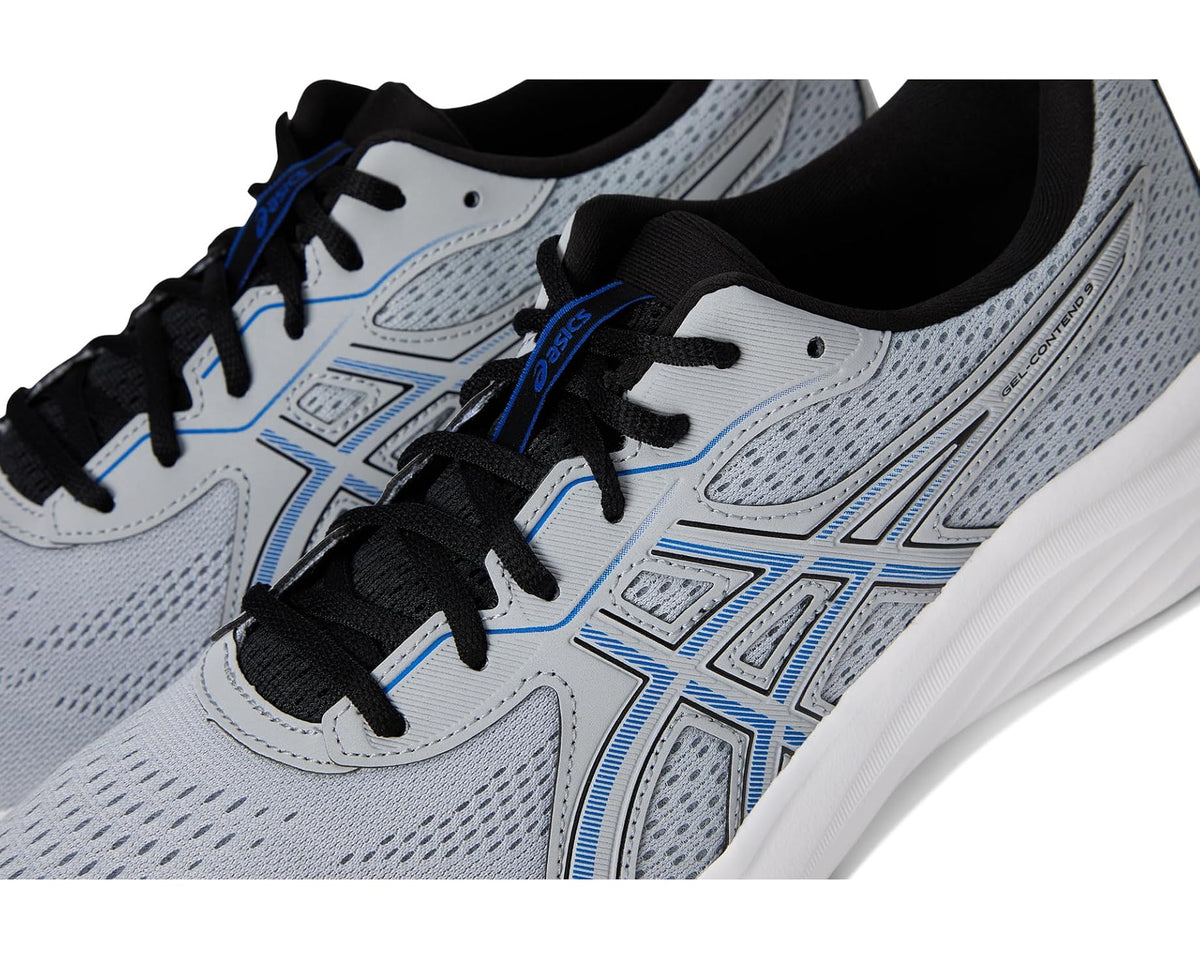 Men's ASICS GEL-Contend 9 Piedmont Grey/Black - Eurostride