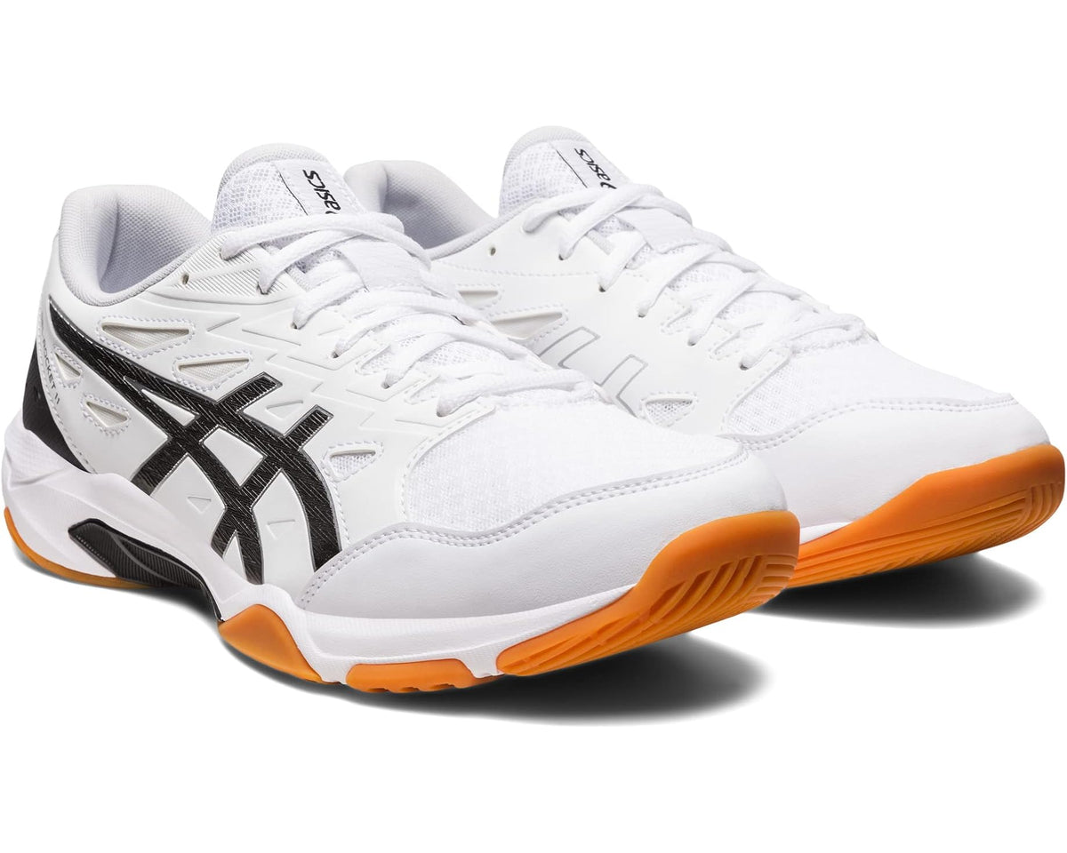 Men's ASICS GEL-Rocket Volleyball Shoe White/Pure Silver - Eurostride