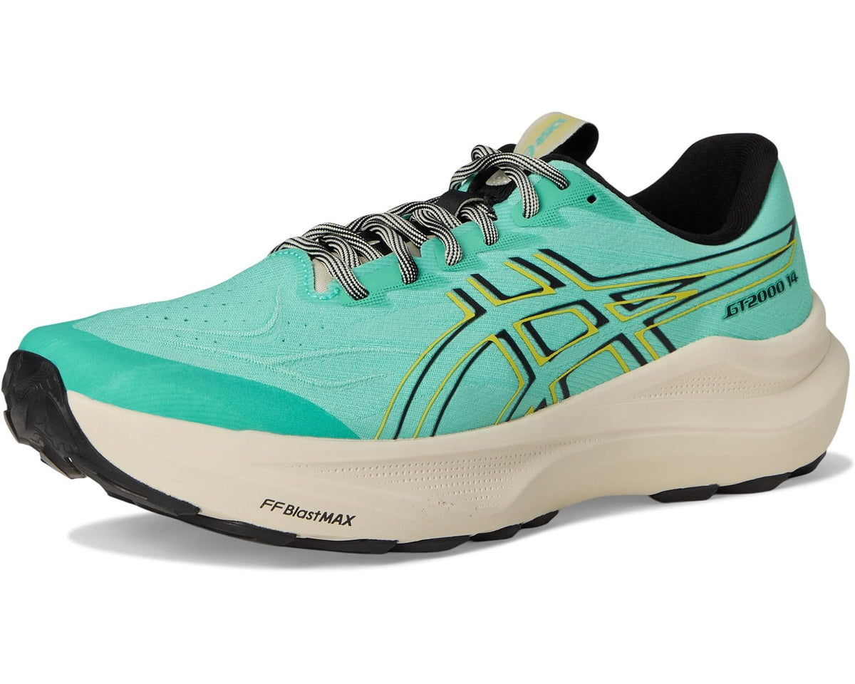 Men's ASICS GT-2000 14 TR Aurora Green/Cacti - Eurostride
