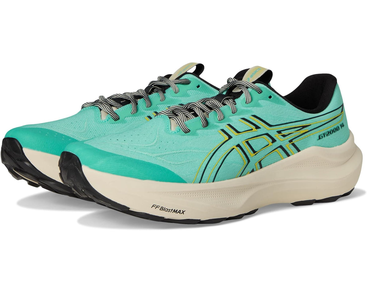 Men's ASICS GT-2000 14 TR Aurora Green/Cacti - Eurostride