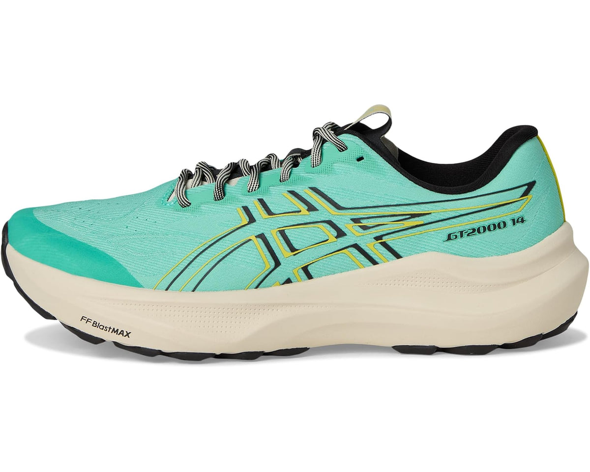 Men's ASICS GT-2000 14 TR Aurora Green/Cacti - Eurostride