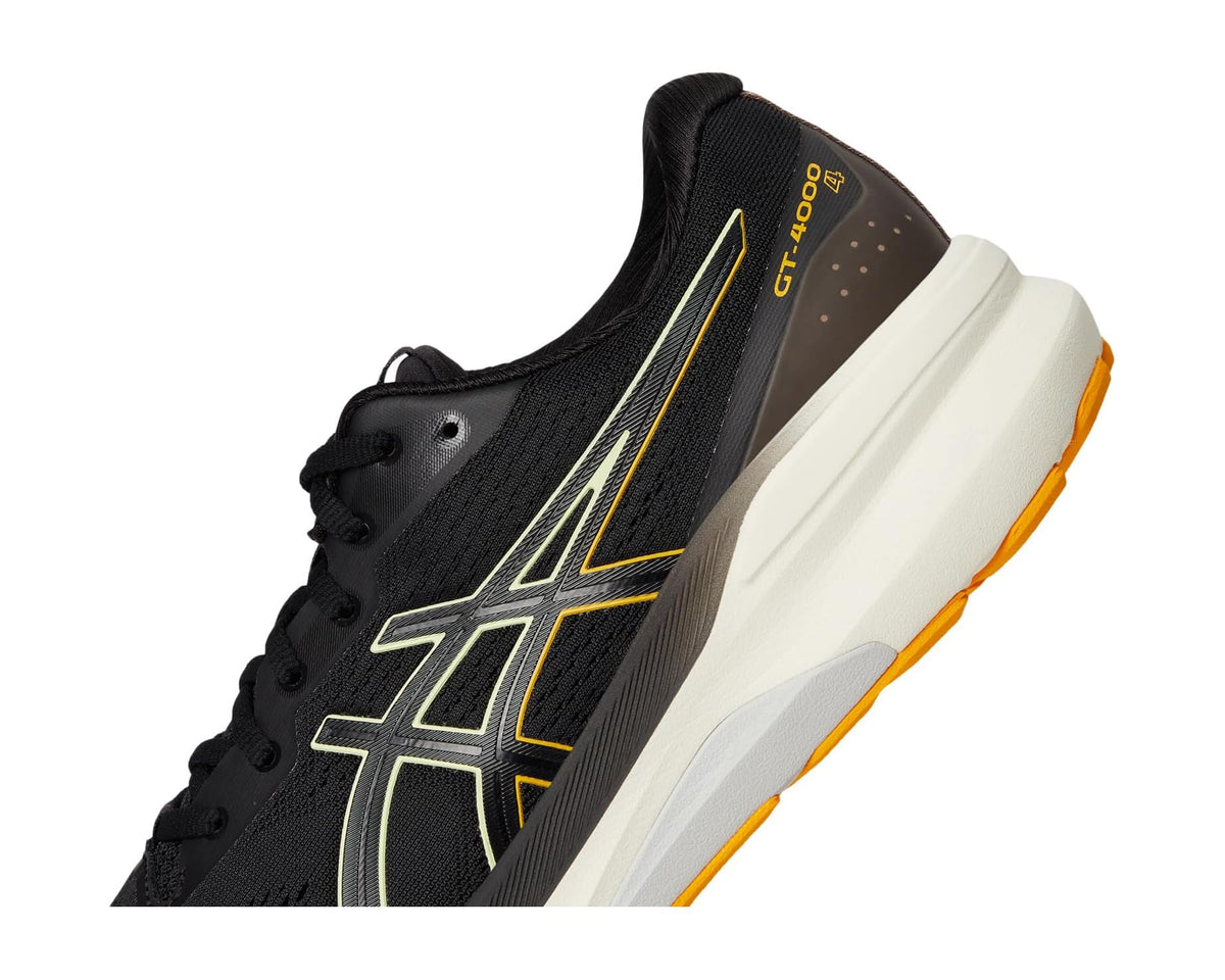Men's ASICS GT-4000 4 Black/Amber - Eurostride
