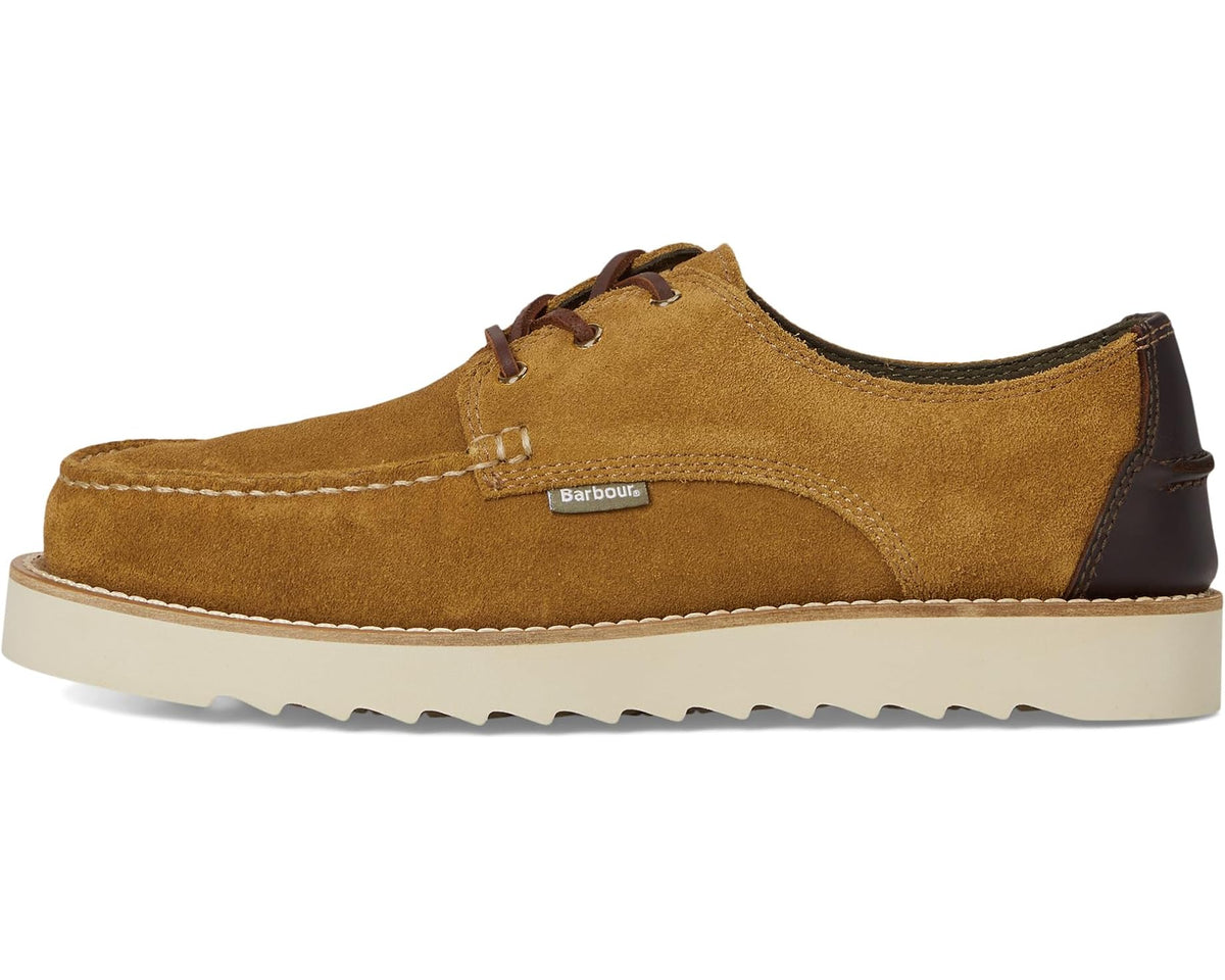 Men's Barbour Aydon Derby Shoe Toffee Suede - Eurostride