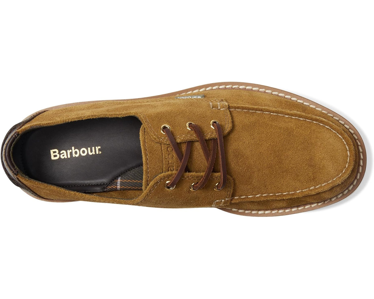 Men's Barbour Aydon Derby Shoe Toffee Suede - Eurostride