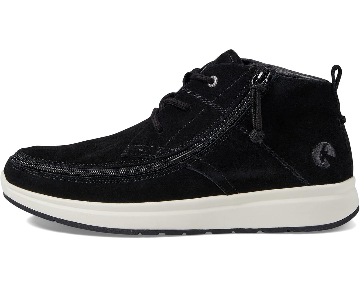 Men's BILLY Footwear BILLY Comfort Chukka Black Suede - Eurostride