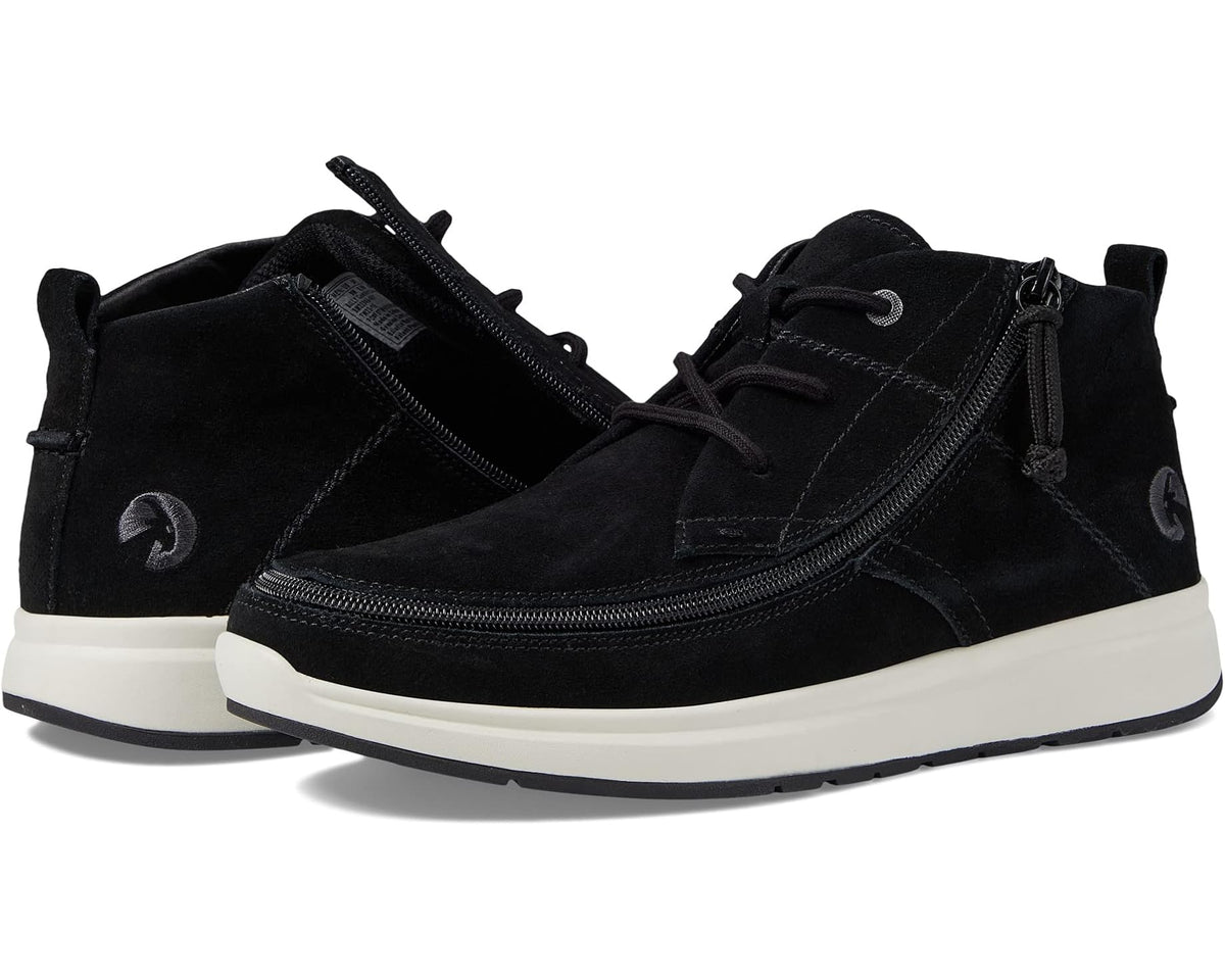 Men's BILLY Footwear BILLY Comfort Chukka Black Suede - Eurostride