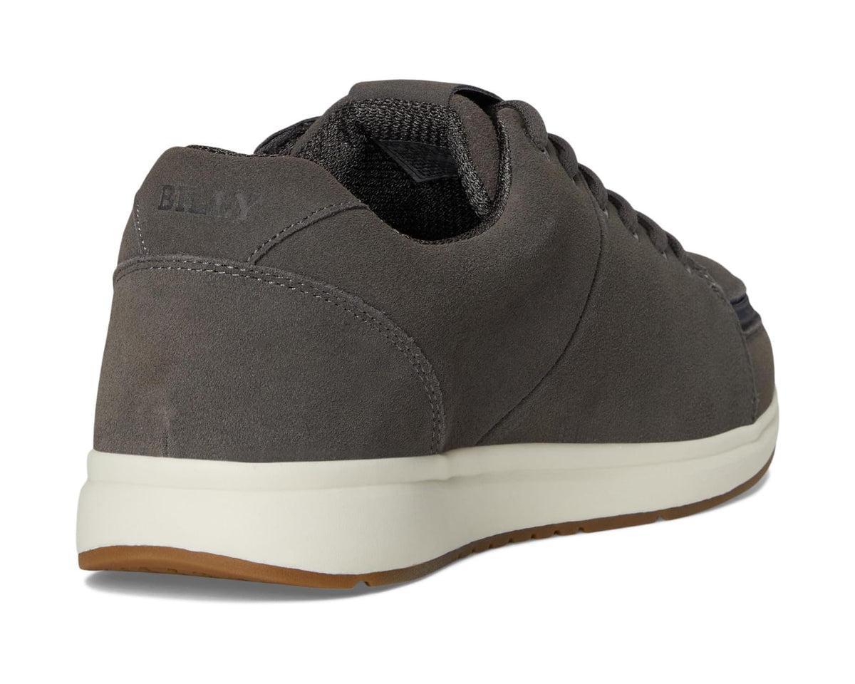 Men's BILLY Footwear Comfort Plush Charcoal Suede - Eurostride