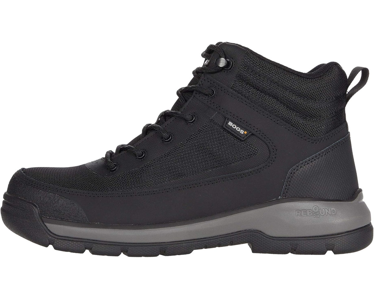 Men's Bogs Shale Mid CT ESD Black Multi - Eurostride