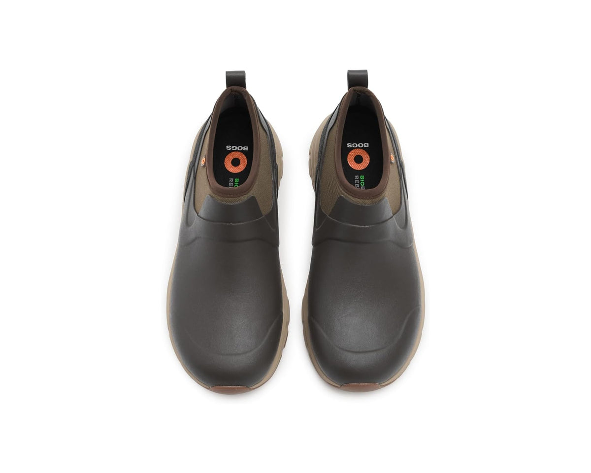 Men's Bogs Spruce Slip On Dark Brown - Eurostride