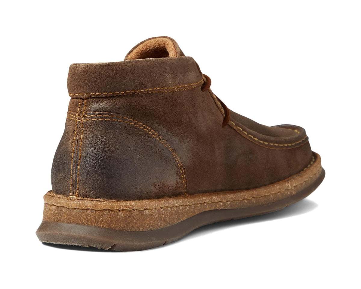 Men's Born Brock Taupe Distressed Leather - Eurostride