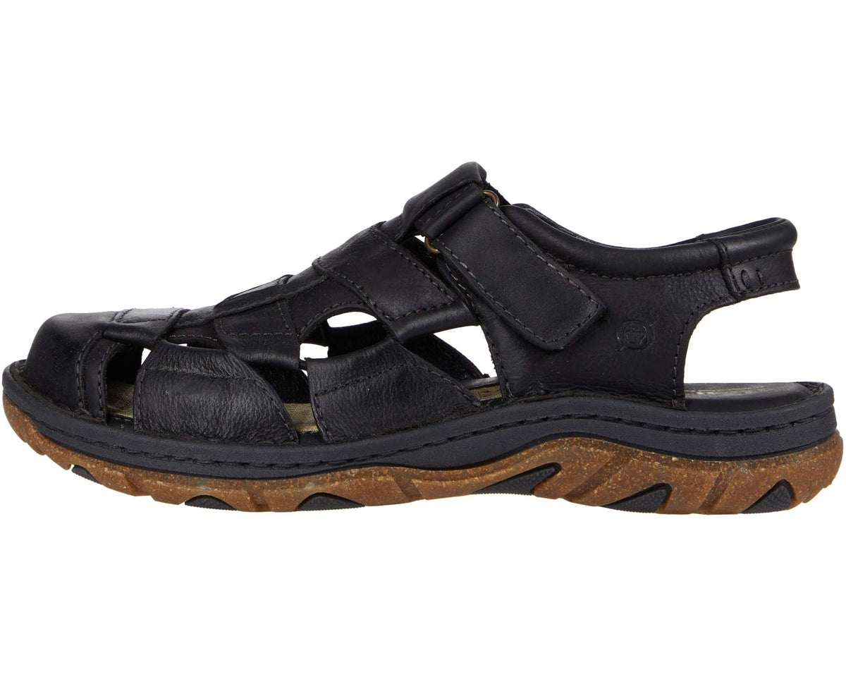 Men's Born Cabot III Black Full Grain Leather - Eurostride