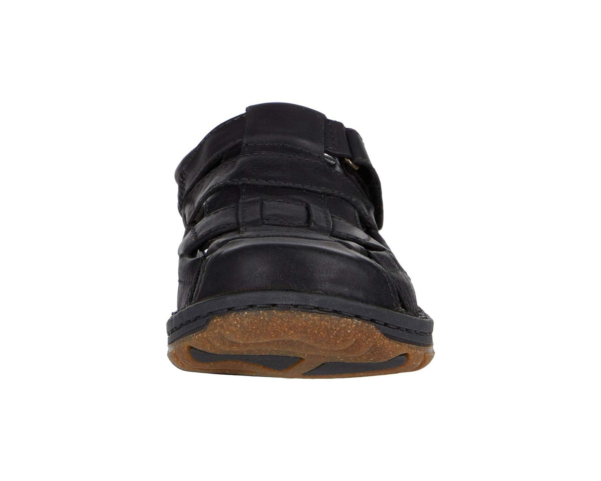 Men's Born Cabot III Black Full Grain Leather - Eurostride
