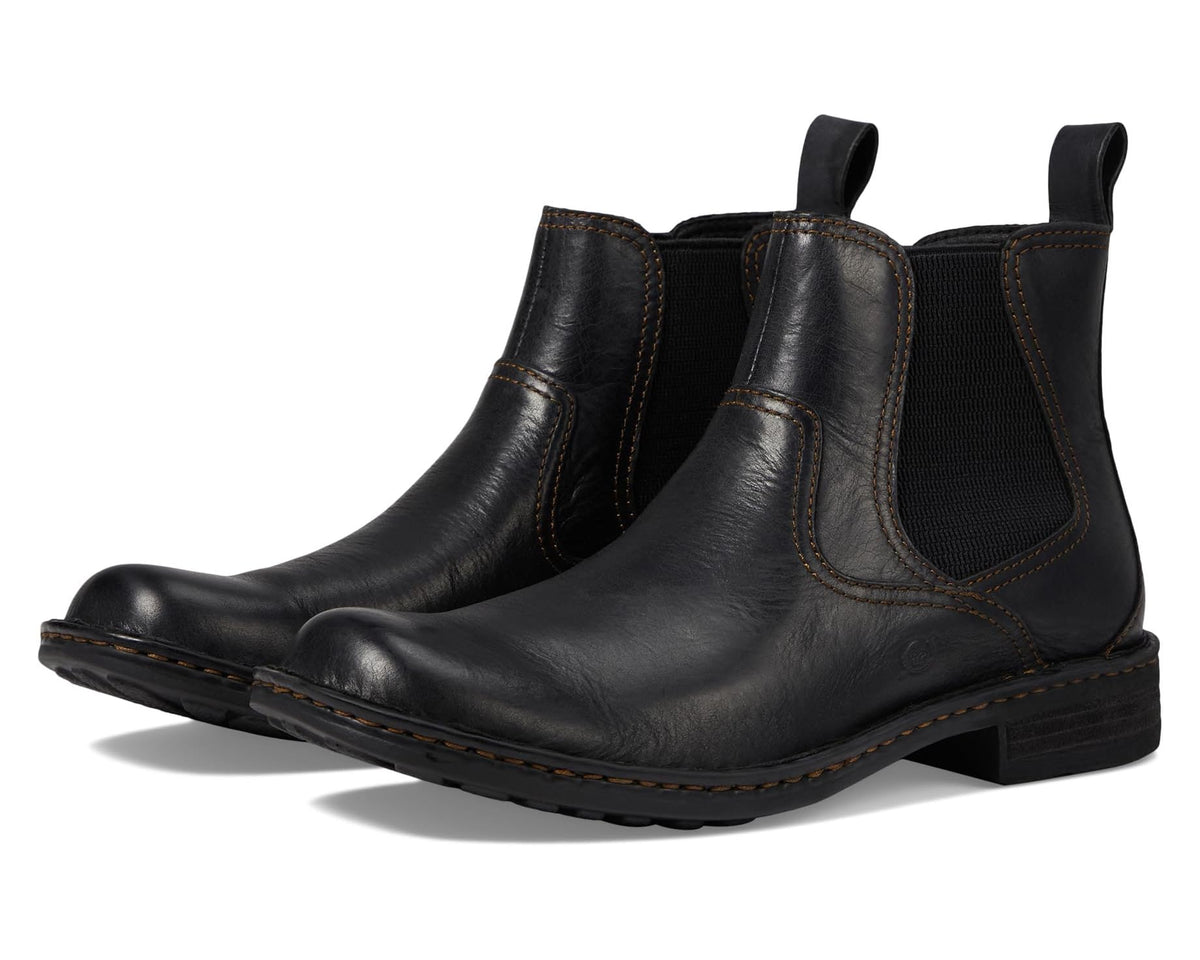 Men's Born Hemlock Black Full Grain - Eurostride
