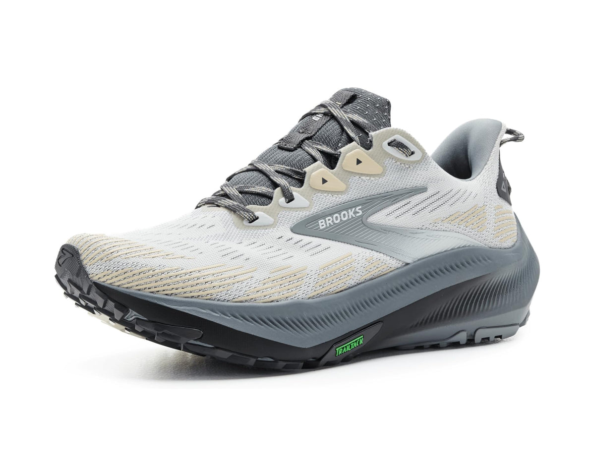 Men's Brooks Ghost Trail Gray/Gray/Bleached Sand - Eurostride