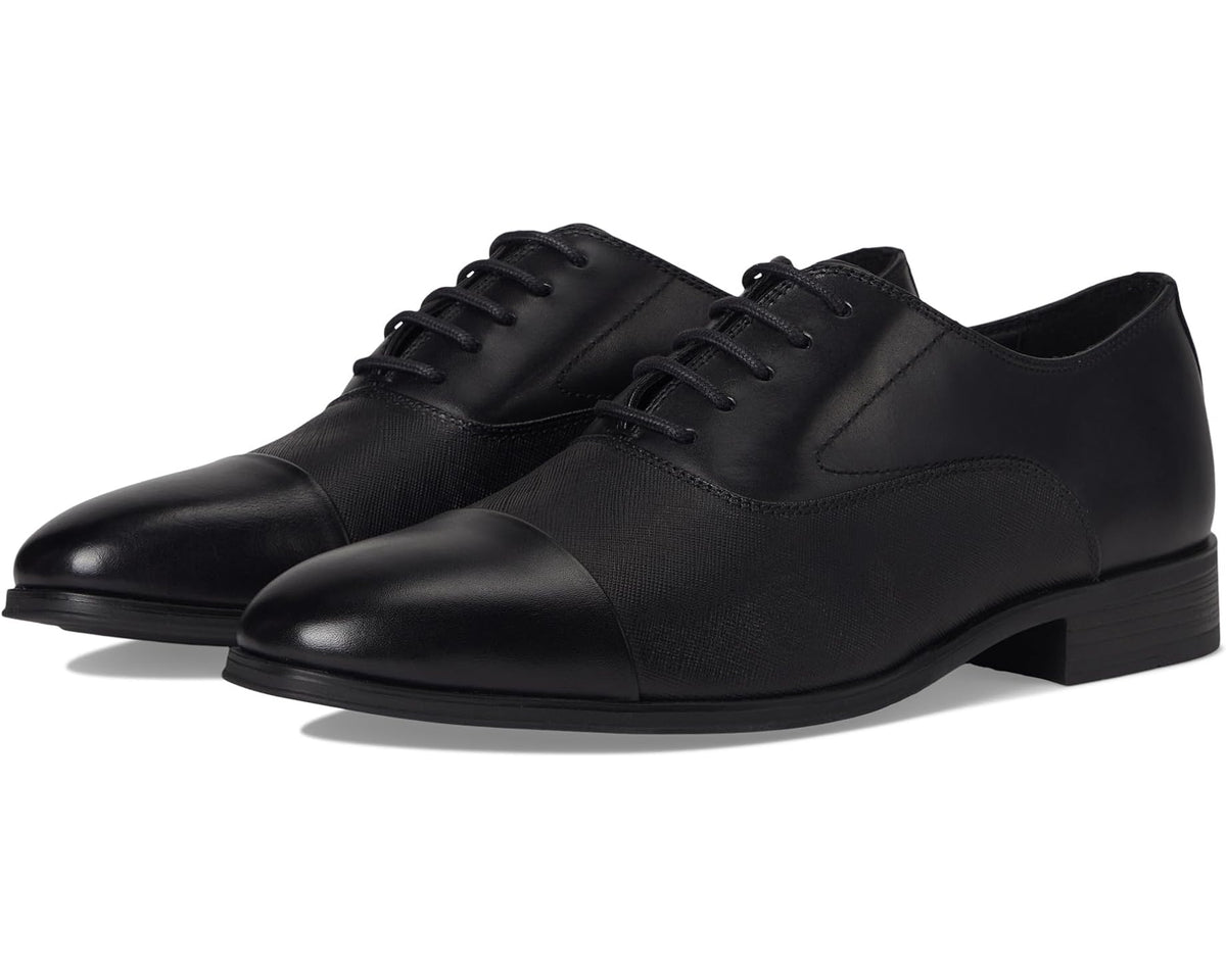 Men's Calvin Klein Drew Black Leather - Eurostride