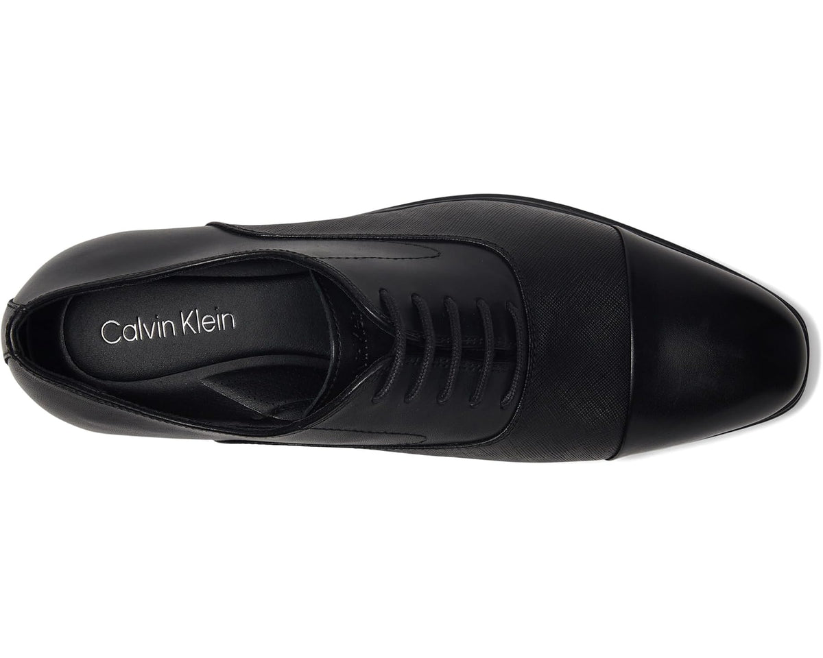 Men's Calvin Klein Drew Black Leather - Eurostride