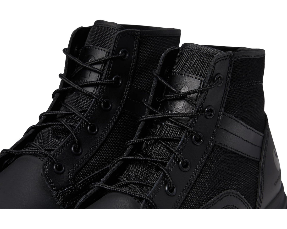 Men's Carhartt Force 5 Nano Toe Lightweight Sneaker Boots Black - Eurostride