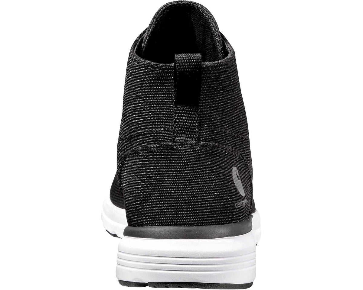 Men's Carhartt Haslett Moc Toe Canvas Chukka Black Lightweight Durable Canvas - Eurostride
