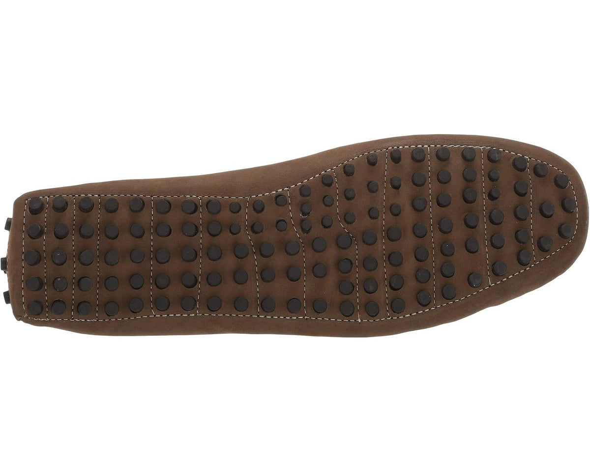 Men's Carlos by Carlos Santana Ritchie Driver Loafers Olive Calf Nubuck - Eurostride