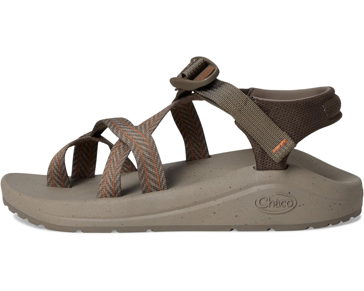 Men's Chaco Cushz Toe-Loop Frond Truffle - Eurostride