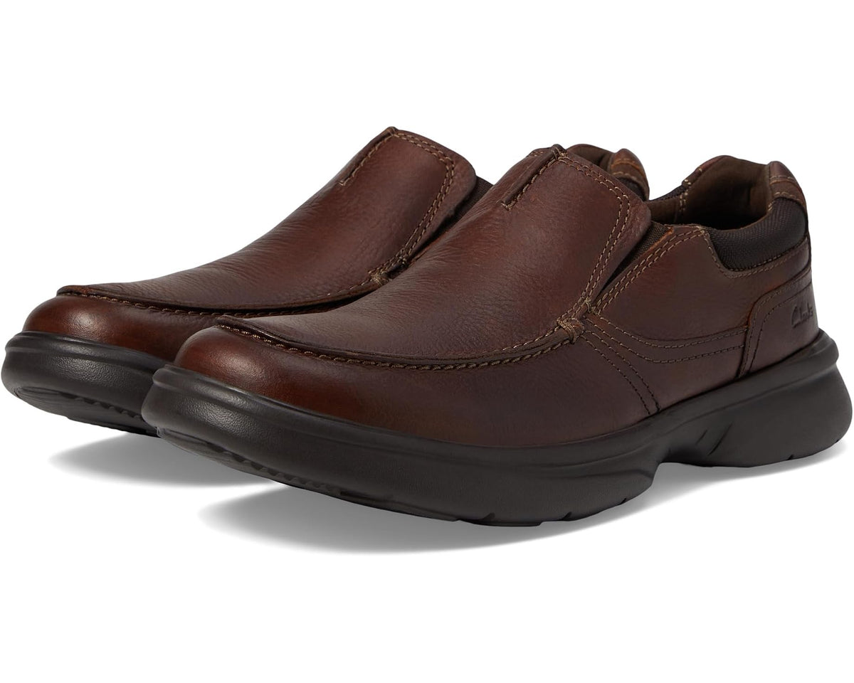 Men's Clarks Bradley Free Tan Tumbled Leather - Eurostride